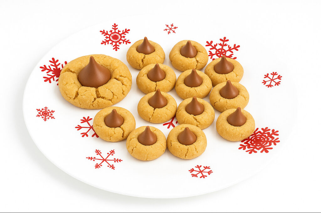 TINY Peanut Butter Blossoms